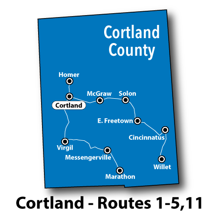 Cortland-Routes-1-6&11-Fare-Zone-Map